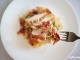 Chicken Carbonara (With Spaghetti Squash)